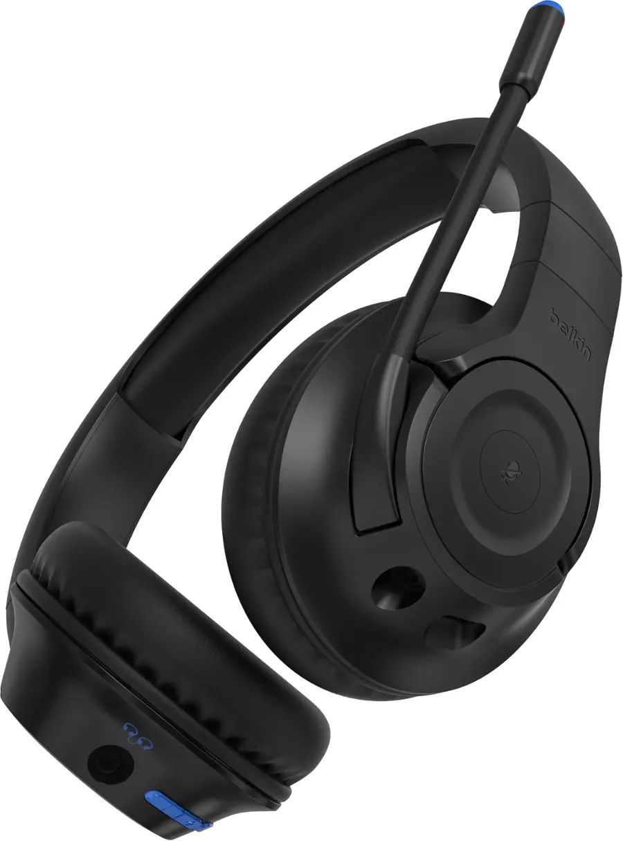 Alt View 16. Belkin - SoundForm Inspire Wireless Youth Over-Ear Headset - Black.