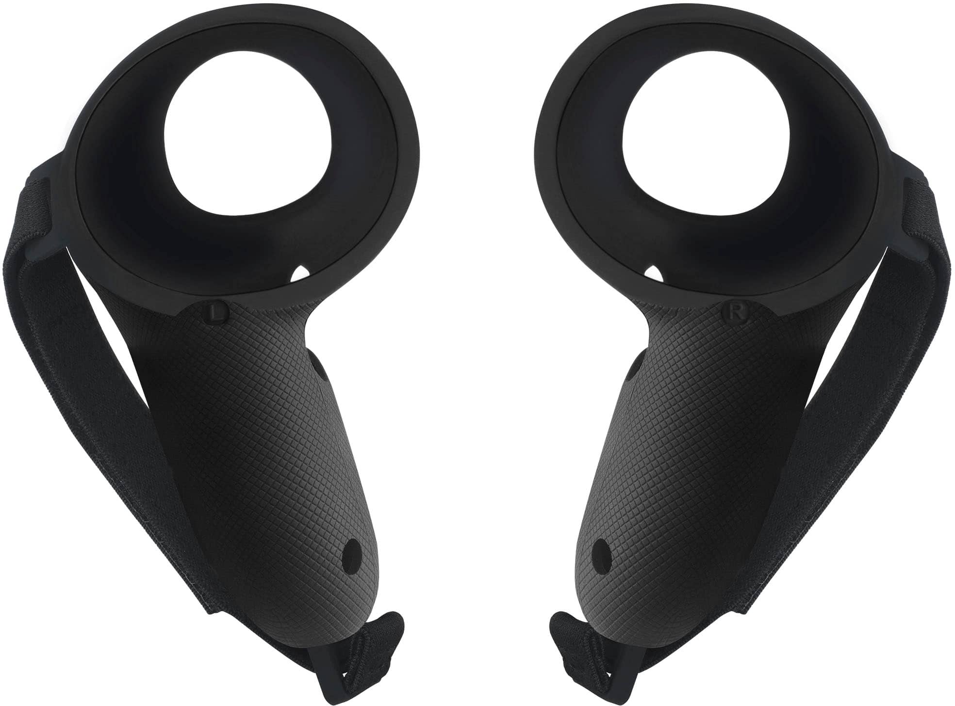 Alt View 11. Insignia™ - Performance Grips + Straps for Meta Quest 3 - Black.