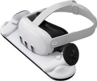 Insignia™ - Charge Station for Meta Quest 3 - White - Front_Zoom