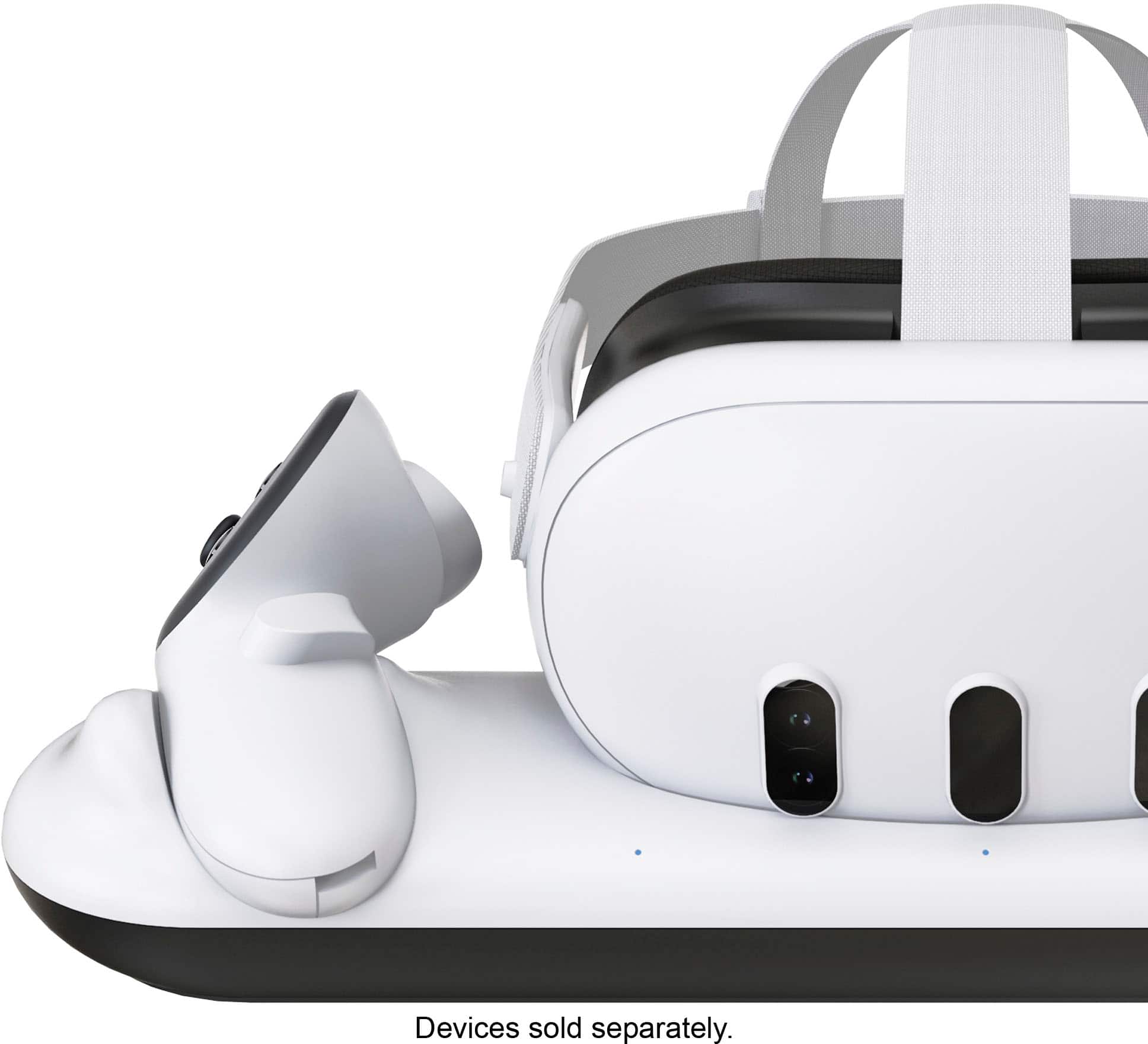 Alt View 13. Insignia™ - Charge Station for Meta Quest 3 - White.