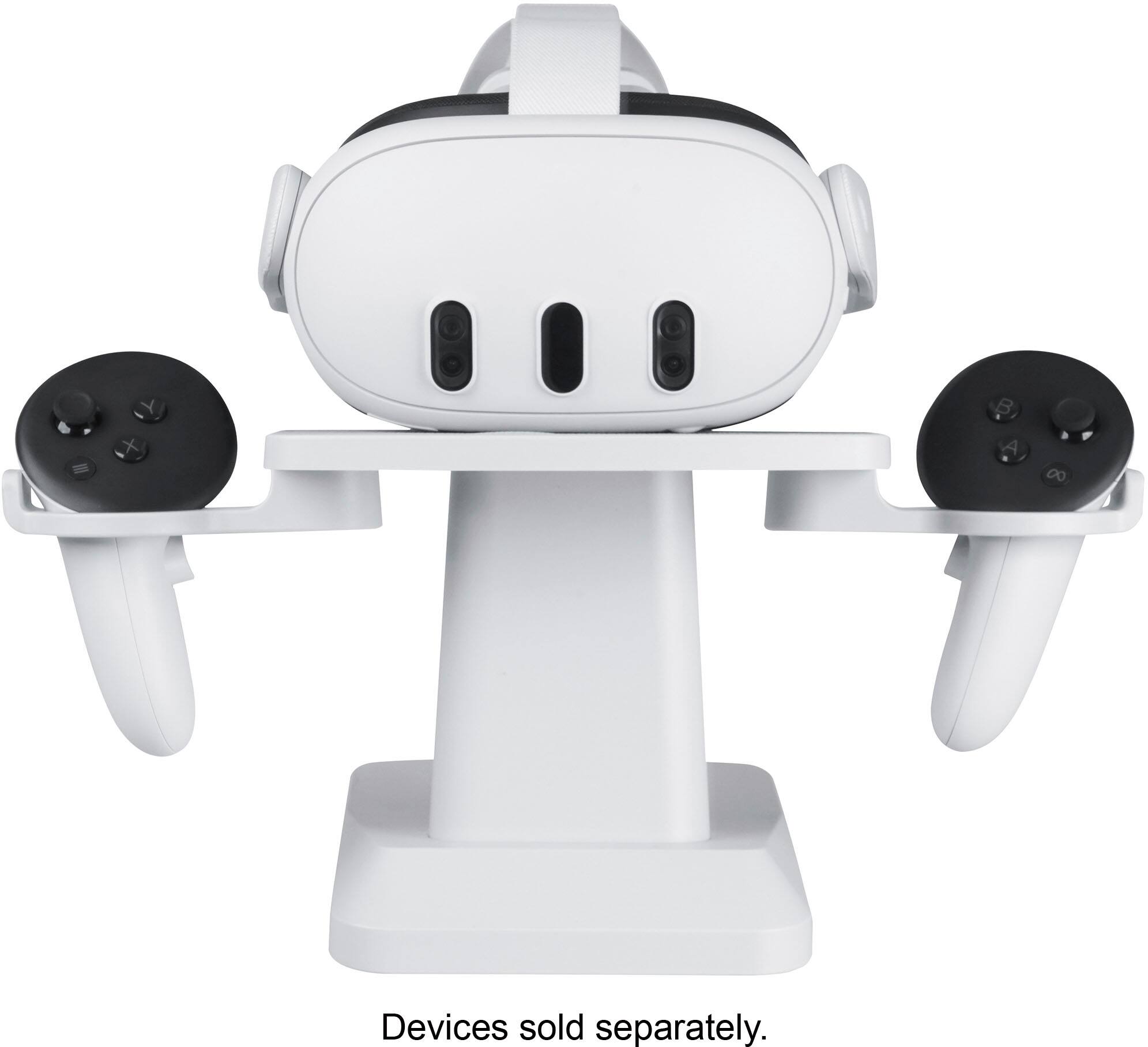 Alt View 12. Insignia™ - Display Stand for Quest 3 - White.