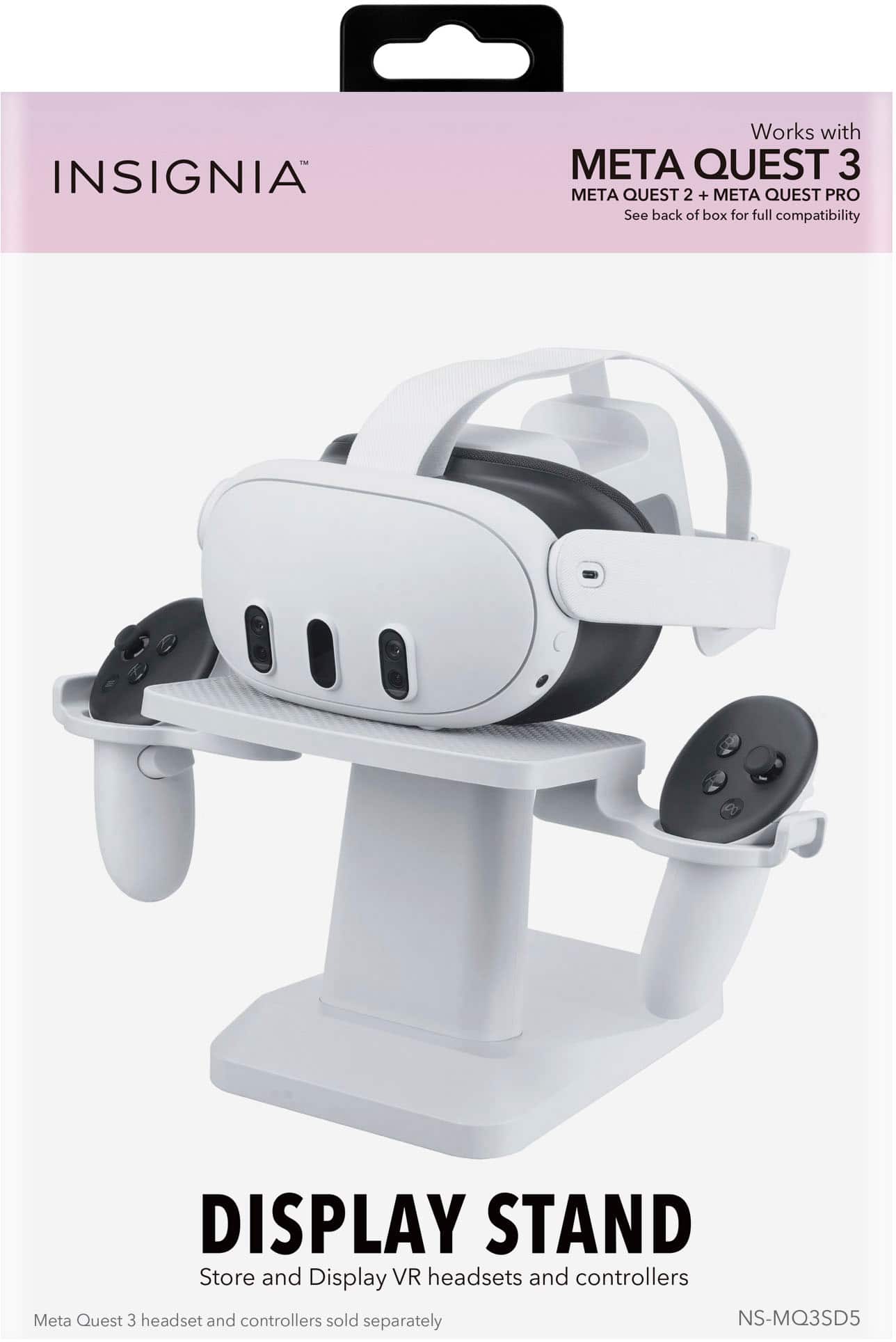 Alt View 16. Insignia™ - Display Stand for Quest 3 - White.