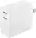 Alt View 12. Insignia™ - 70W Dual Port USB-C Fast Wall Charger with GaN for MacBook, iPad, iPhone, Laptops, Tablets and More - White.