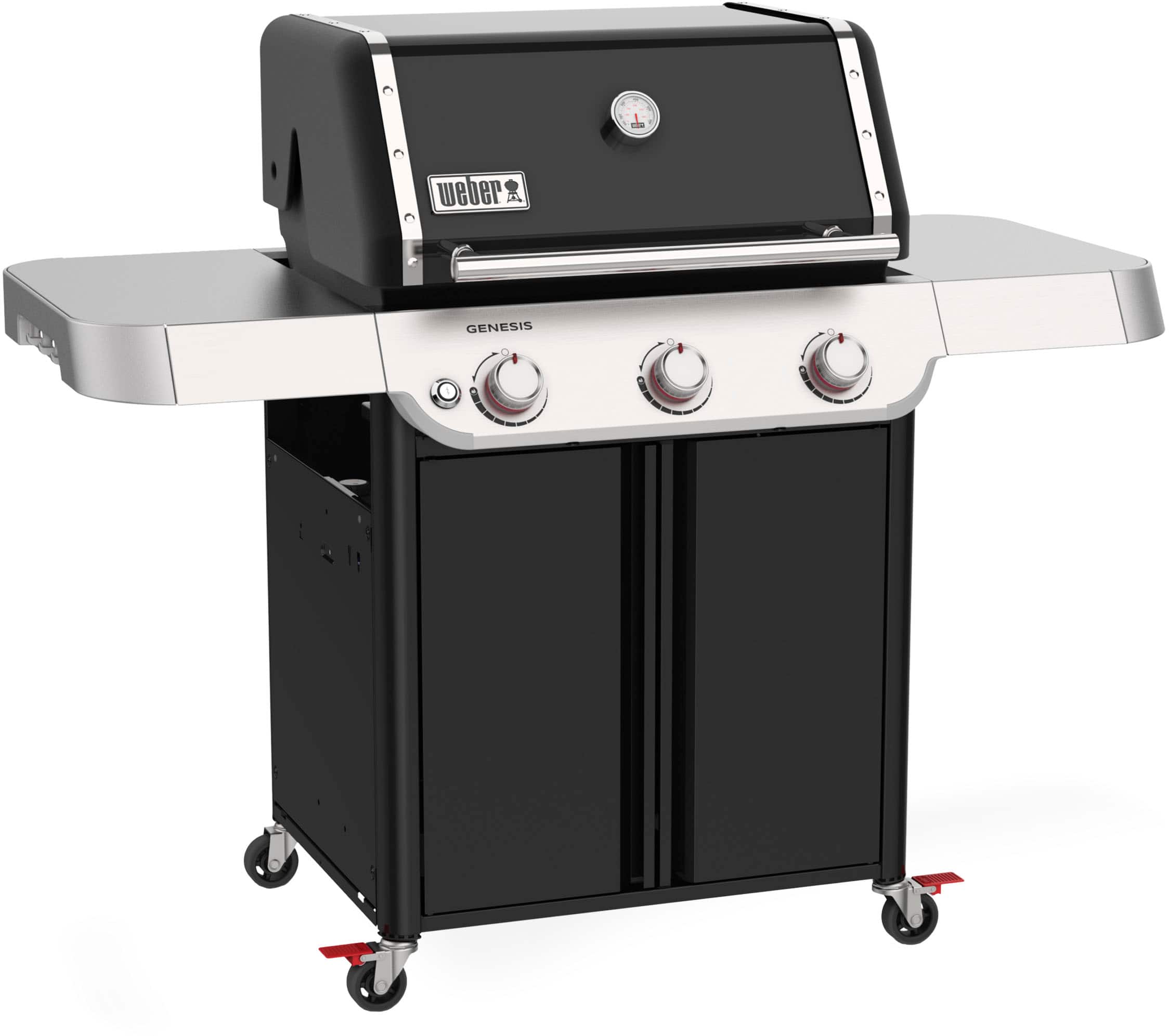 Alt View 11. Weber - GENESIS E-315 Propane Gas Grill - Black.