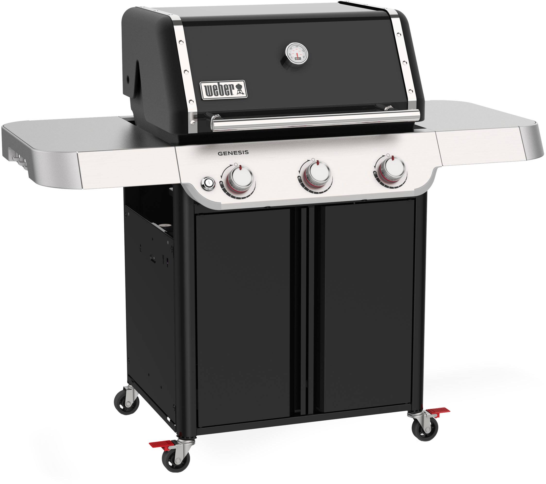 Alt View 11. Weber - GENESIS E-315 Propane Gas Grill - Black.