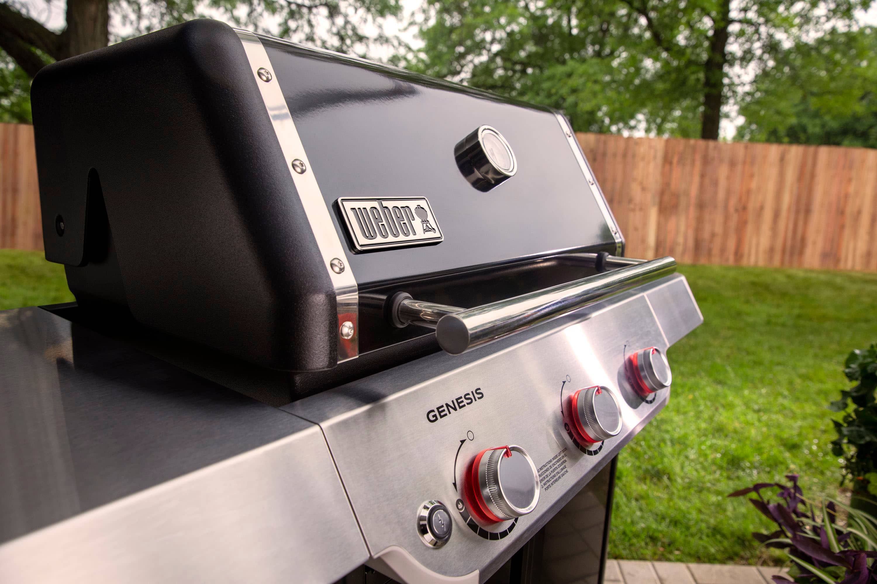 Alt View 15. Weber - GENESIS E-315 Propane Gas Grill - Black.