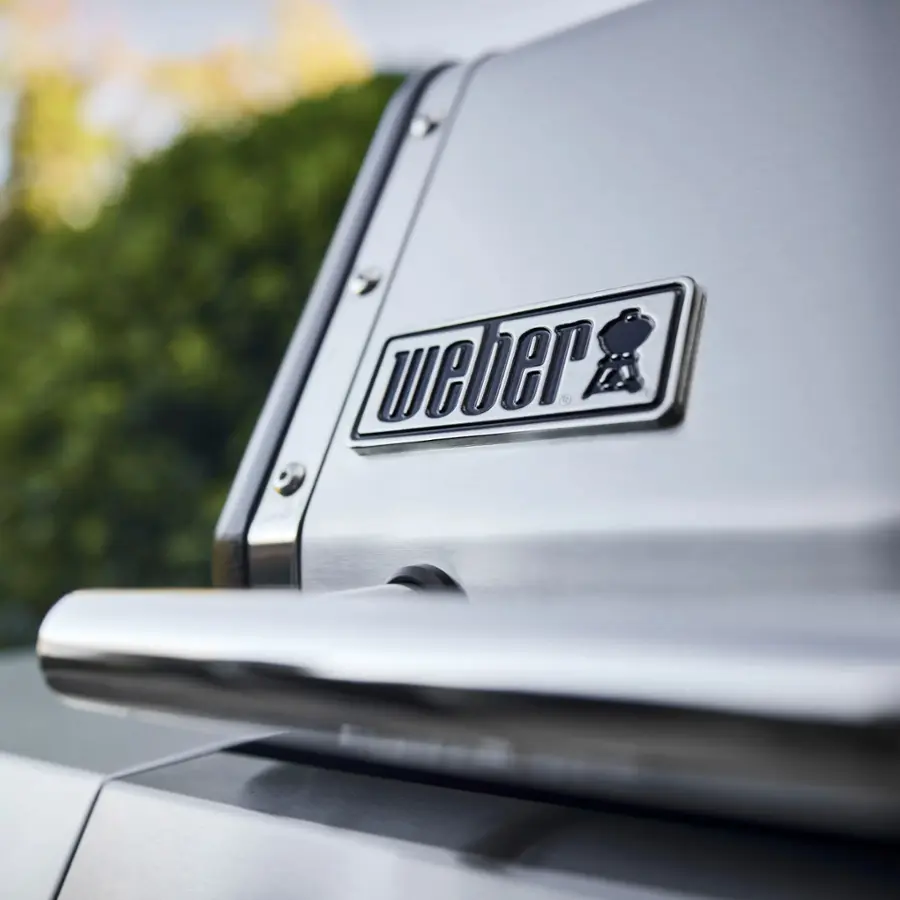 Alt View 15. Weber - GENESIS S-415 Propane Gas Grill - Stainless Steel.