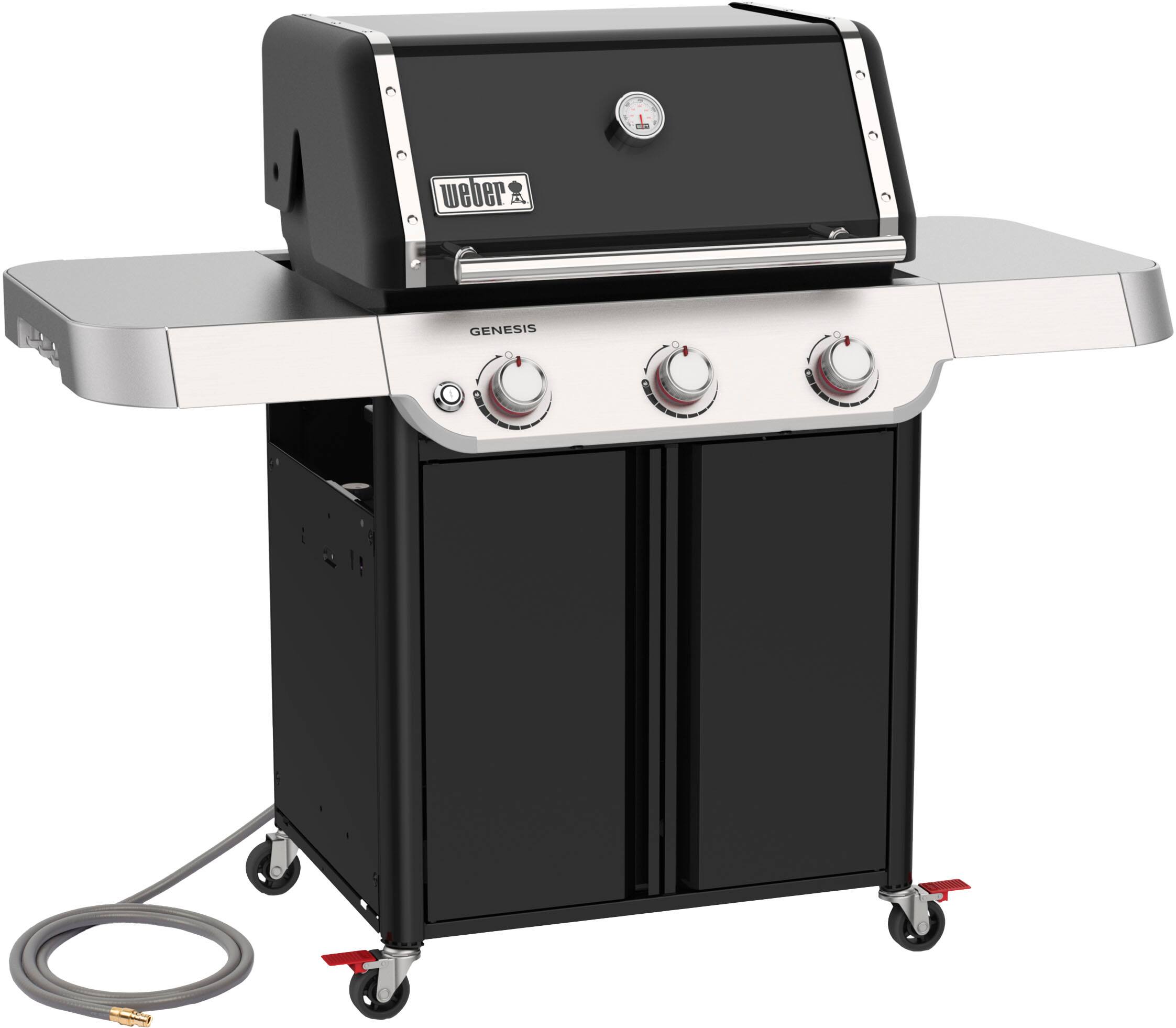 Alt View 11. Weber - GENESIS E-315 Natural Gas Grill - Black.
