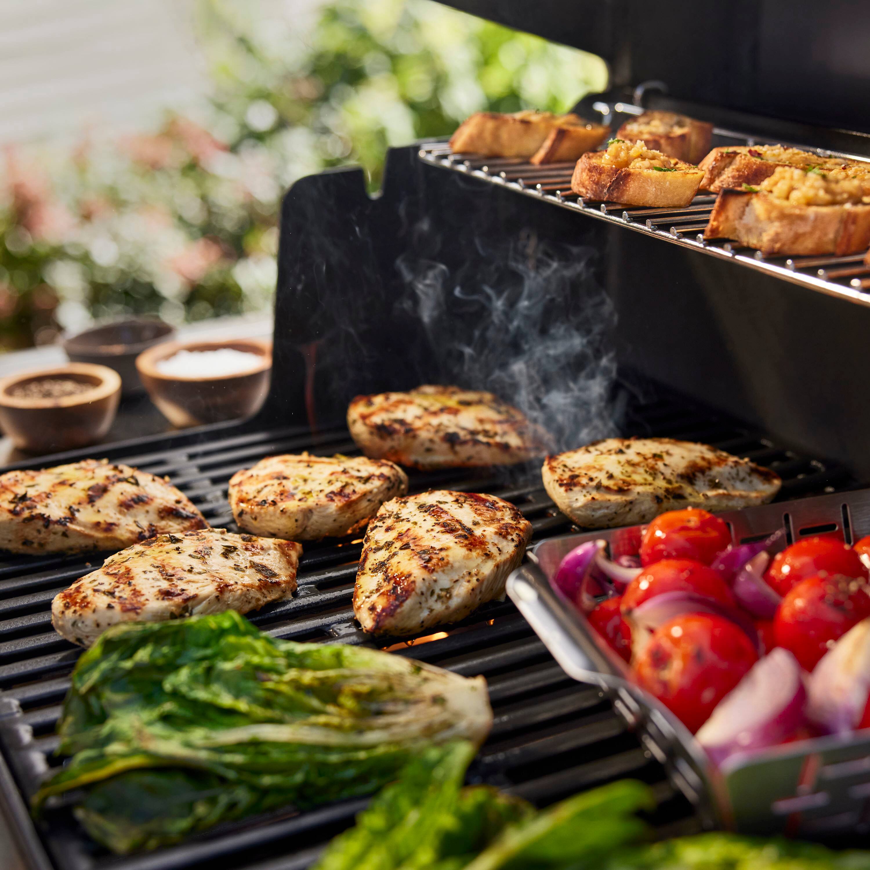 Alt View 20. Weber - GENESIS E-315 Natural Gas Grill - Black.