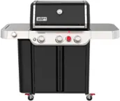 Angle. Weber - GENESIS E-335 Propane Gas Grill - Black.