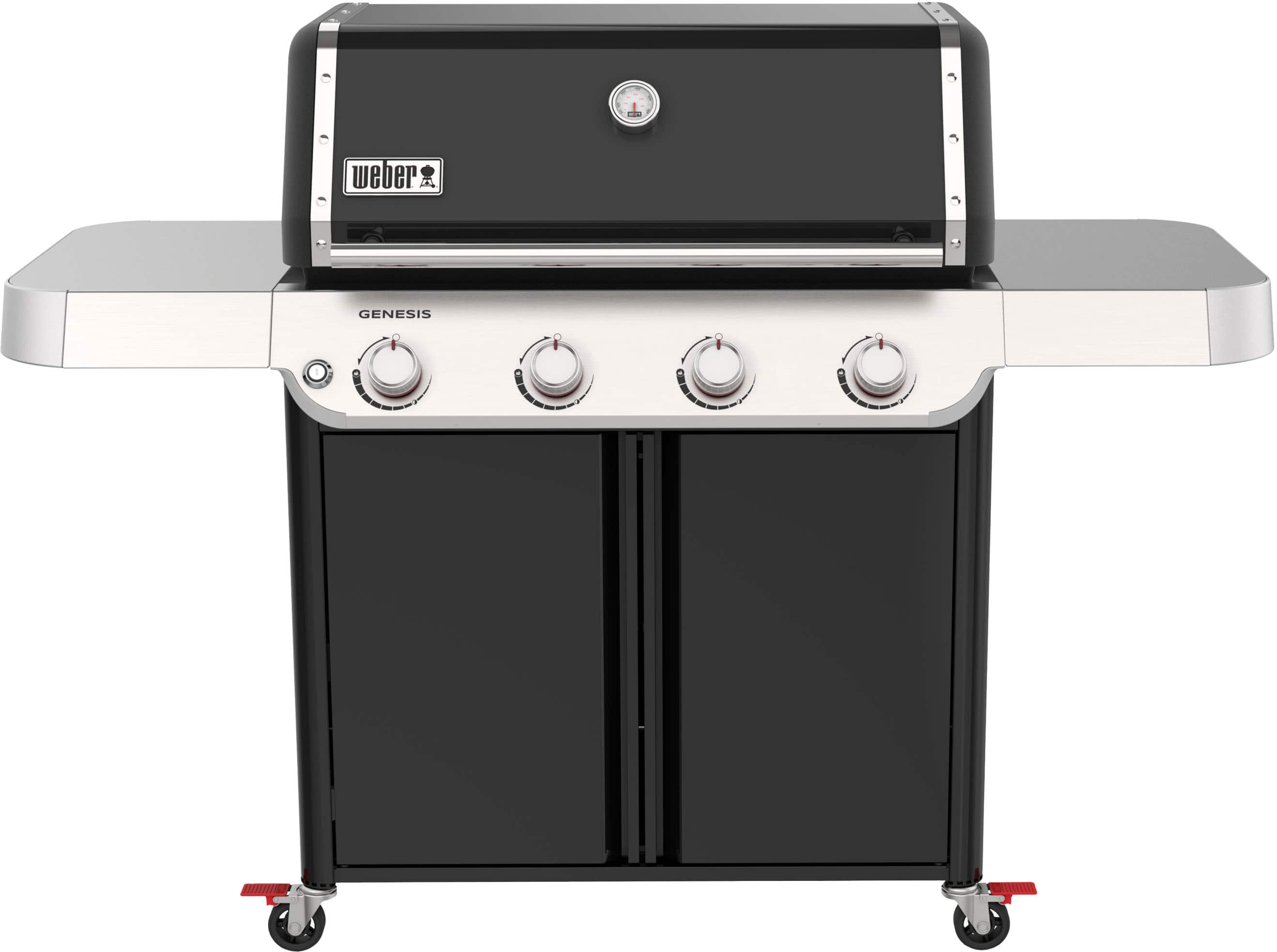 Weber - GENESIS E-415 Propane Gas Grill - Black - Angle_Zoom