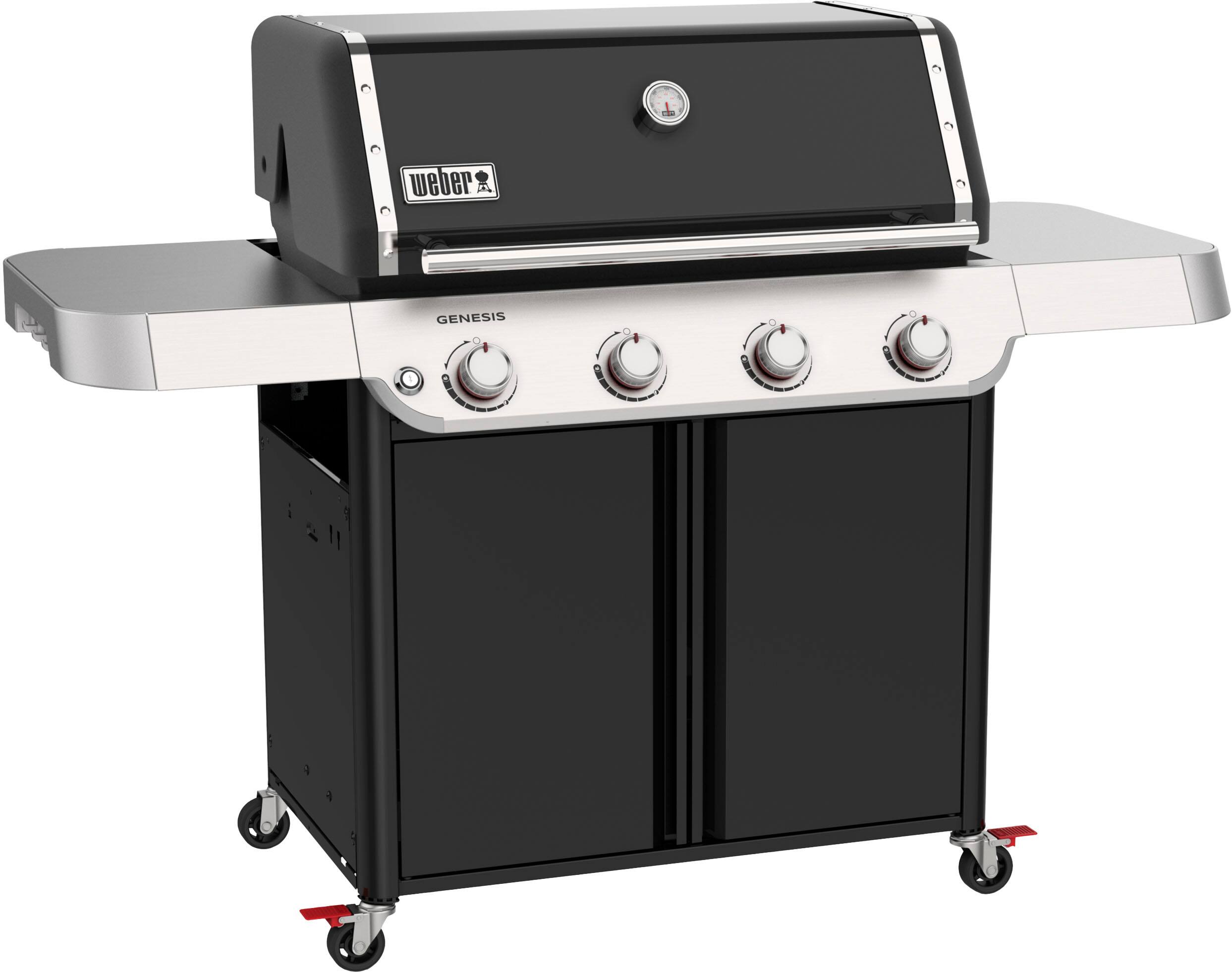 Alt View 11. Weber - GENESIS E-415 Propane Gas Grill - Black.