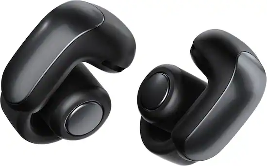 Bose Geek Squad Certified Refurbished Ultra Open Ear True Wireless Open Earbuds Black GSRF 881046 0010 Best Buy