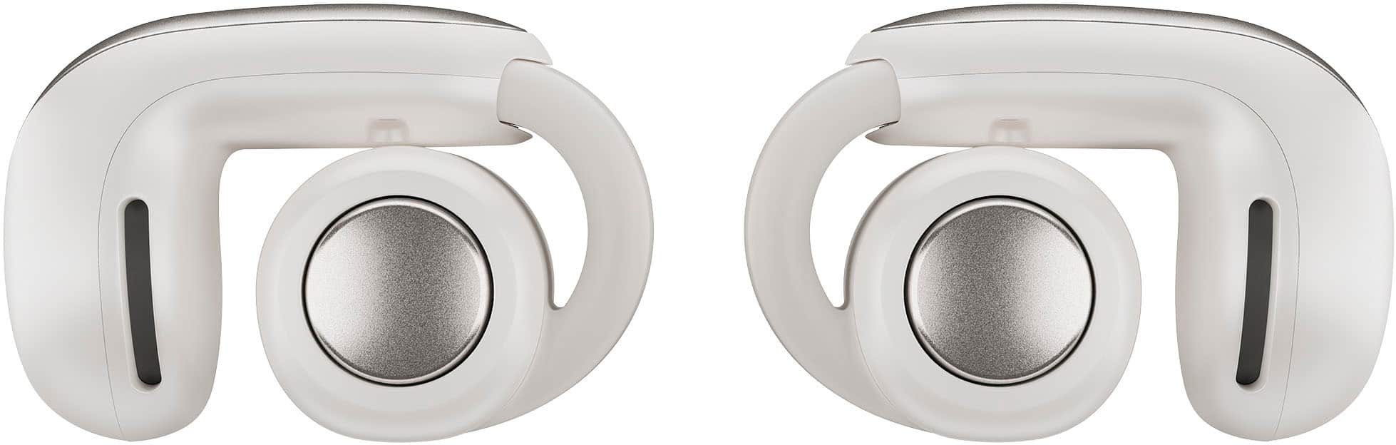 Alt View 17. Bose - Ultra Open-Ear True Wireless Open Earbuds - White Smoke.