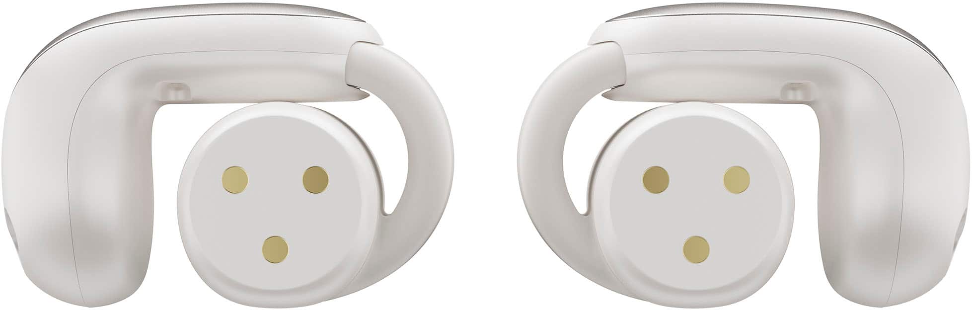 Alt View 22. Bose - Ultra Open-Ear True Wireless Open Earbuds - White Smoke.