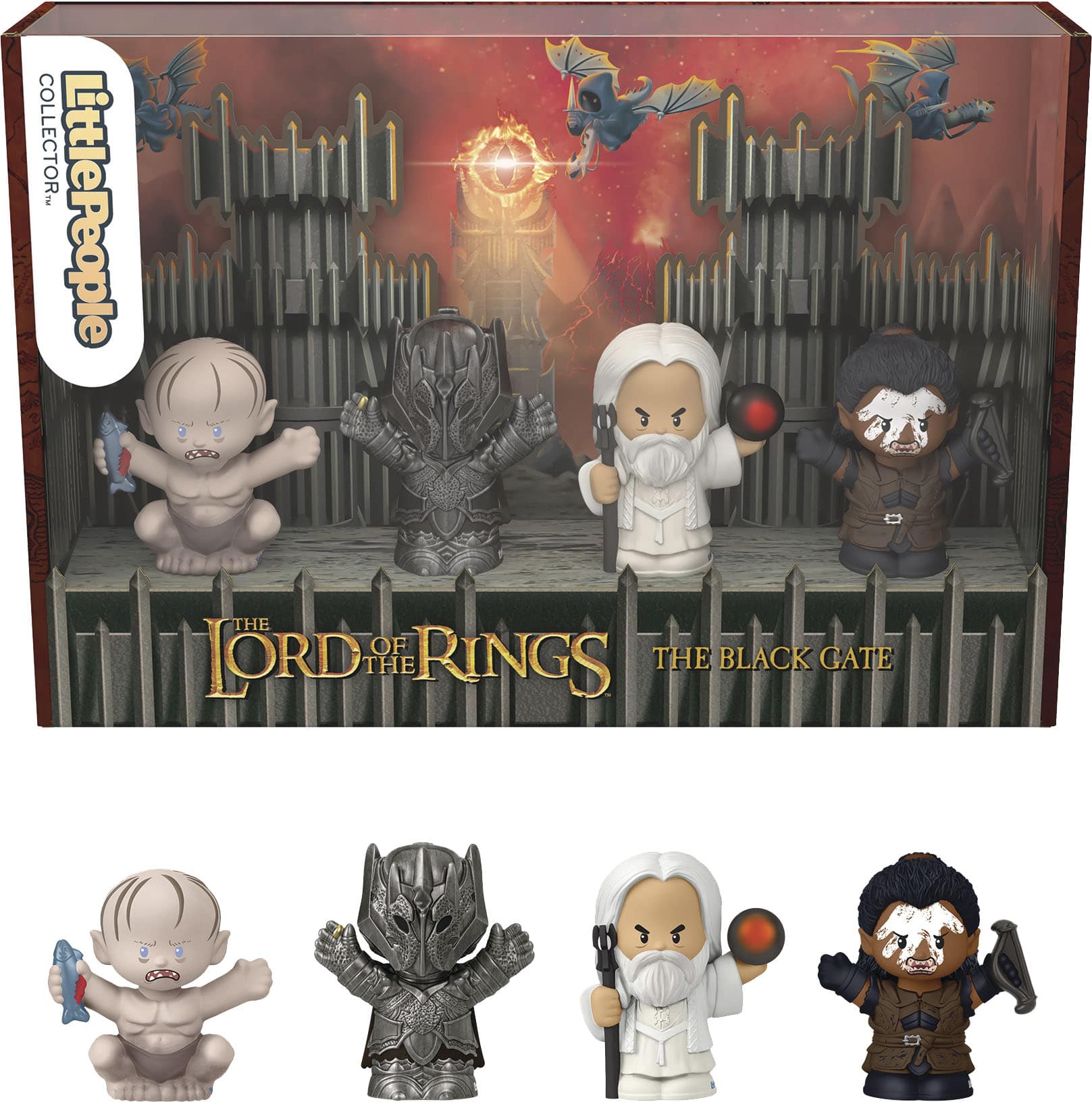 Zoom in on Front. Little People - The Lord of the Rings 2.5" Collectible Figures.