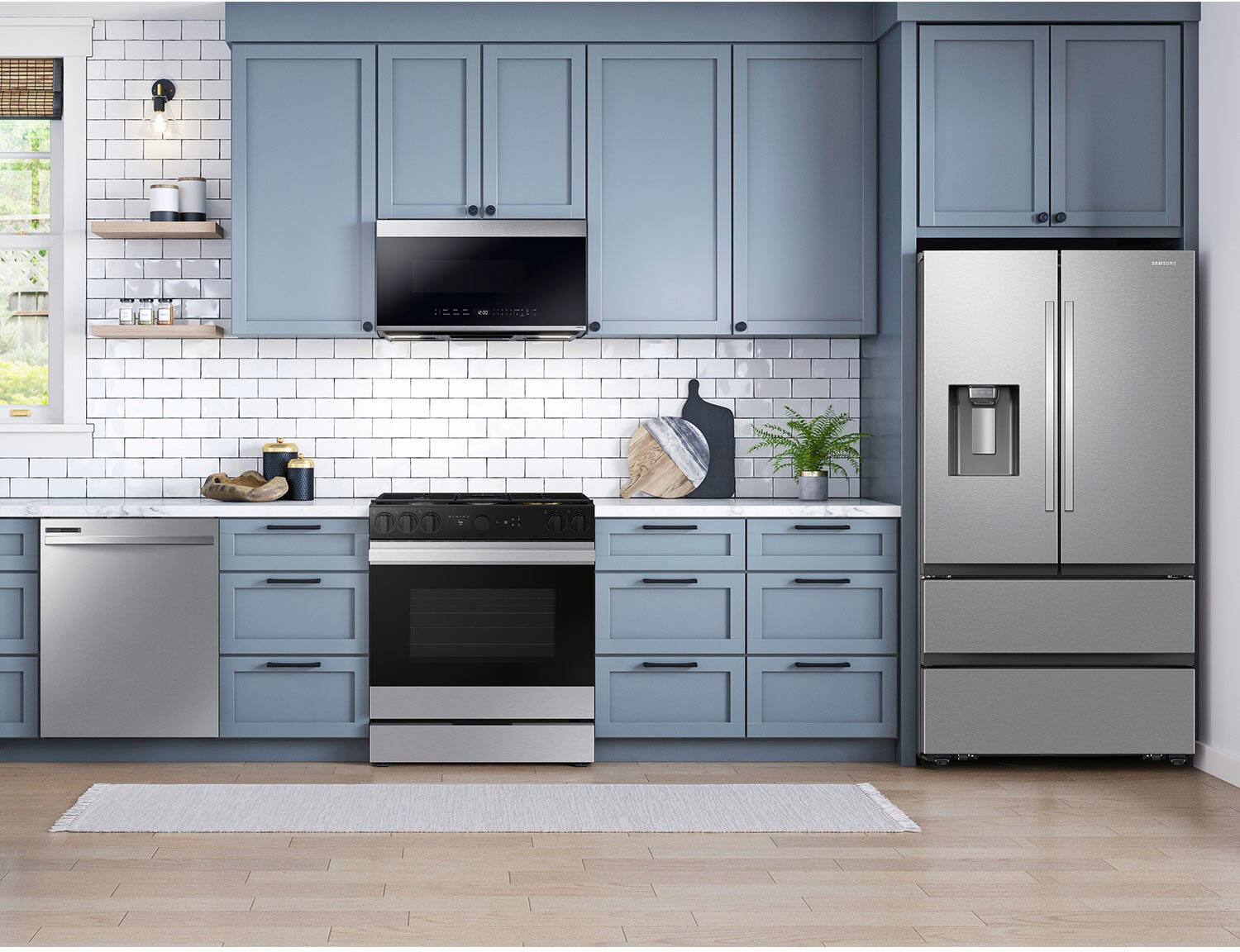 Alt View 33. Samsung - Bespoke 6.0 Cu. Ft. Slide-In Gas Range with Air Sous Vide - Stainless Steel.