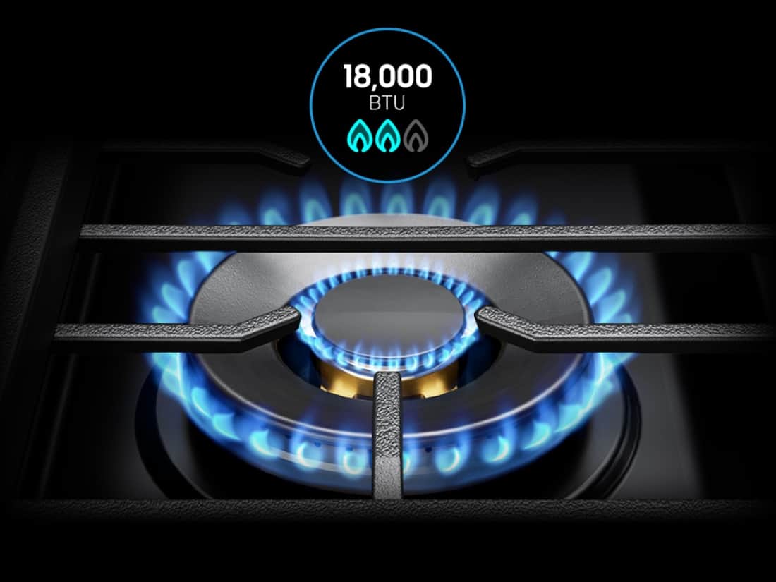 The text on the image reads "18,000 BTU."