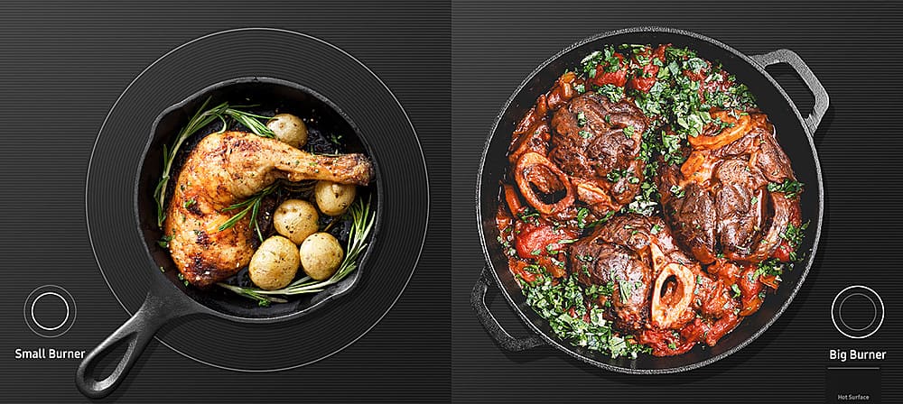 Small Burner Big Burner Hot Surface