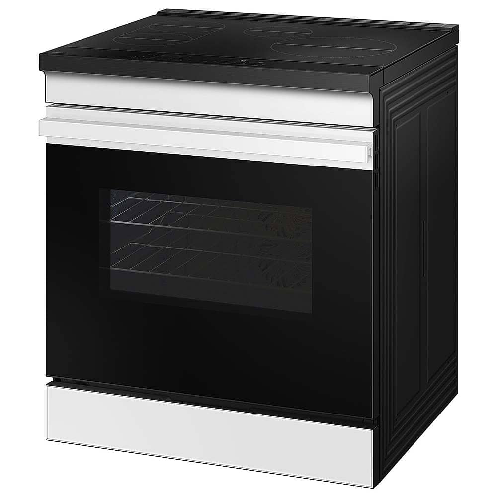 Samsung Bespoke 6.3 Cu. Ft. Slide-In Electric Induction Range with Air ...