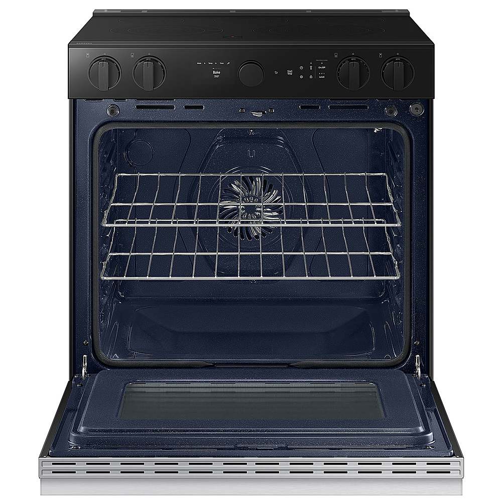 Samsung Bespoke 6.3 Cu. Ft. Slide-In Electric Range with Smart Oven ...