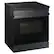 Alt View 12. Samsung - Bespoke 6.3 Cu. Ft. Slide-In Electric Induction Range with Anti-Scratch Glass Cooktop - Matte Black Steel.