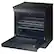 Alt View 15. Samsung - Bespoke 6.3 Cu. Ft. Slide-In Electric Induction Range with Anti-Scratch Glass Cooktop - Matte Black Steel.