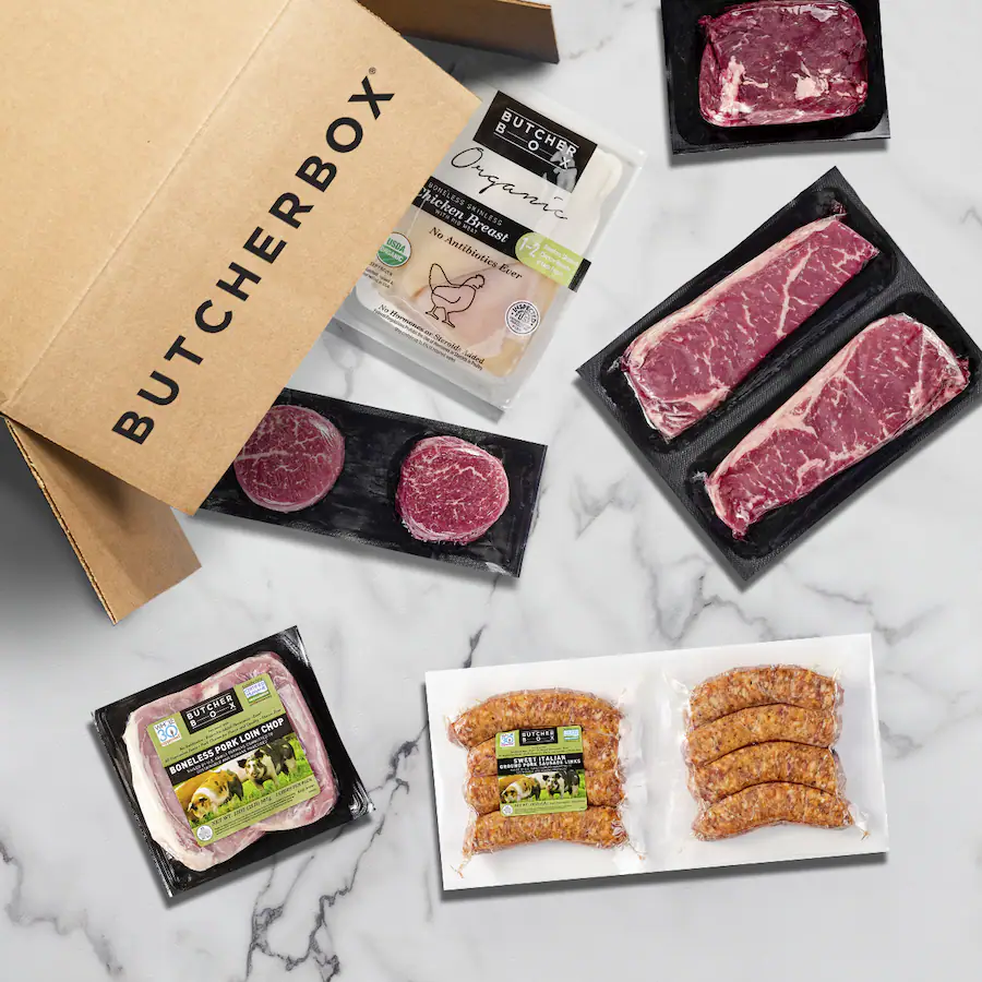 Butcherbox Enjoy $20 off your first order plus a free gift (New Subscribers Only ...