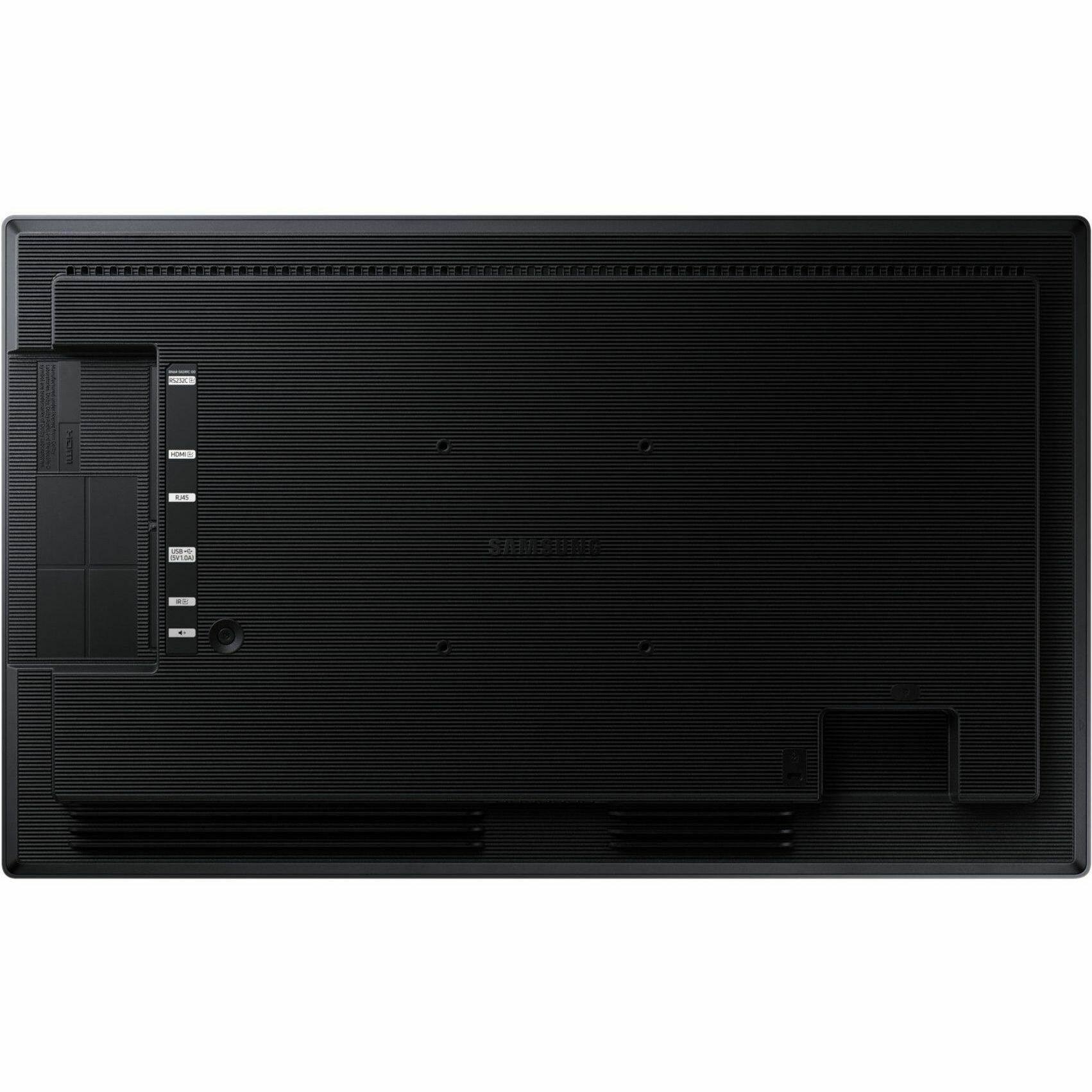 Alt View 3. Samsung - Samsung QB24C Small Digital Signage - 23.80" LCD - Advanced Super Dimension Switch ( ADS ) - 16 Hours/ 7 Days Operation - Black.