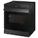 Alt View 13. Samsung - Bespoke 6.3 Cu. Ft. Slide-In Electric Range with Precision Knobs - Matte Black Steel.
