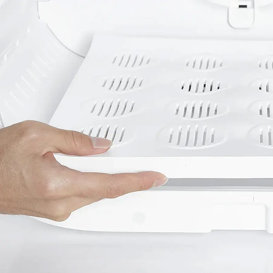 Alt View 11. Petkit - AIRSALON MAX PRO Automatic Pet Hair Drying Box for Cats and Dogs with Smart Temp Control via App and Touch Panel - White.
