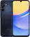 Front. Samsung - Galaxy A15 5G 128GB (Unlocked) - Blue Black.