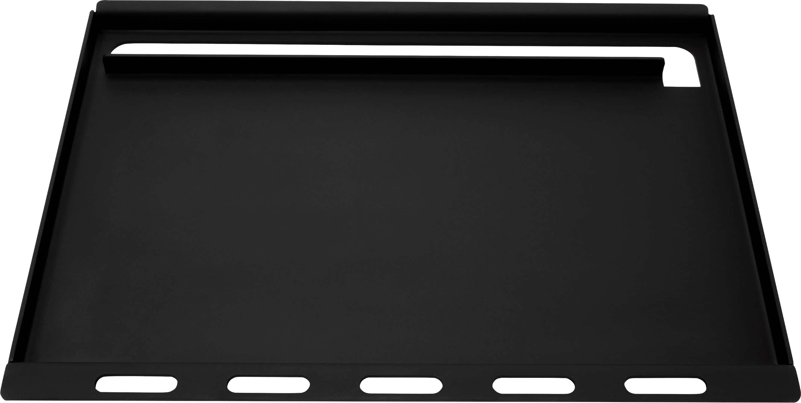 Angle. Weber - Rust-Resistant Griddle Insert for the 3-Burner Genesis 2016+, Summit 2024+ - Black.