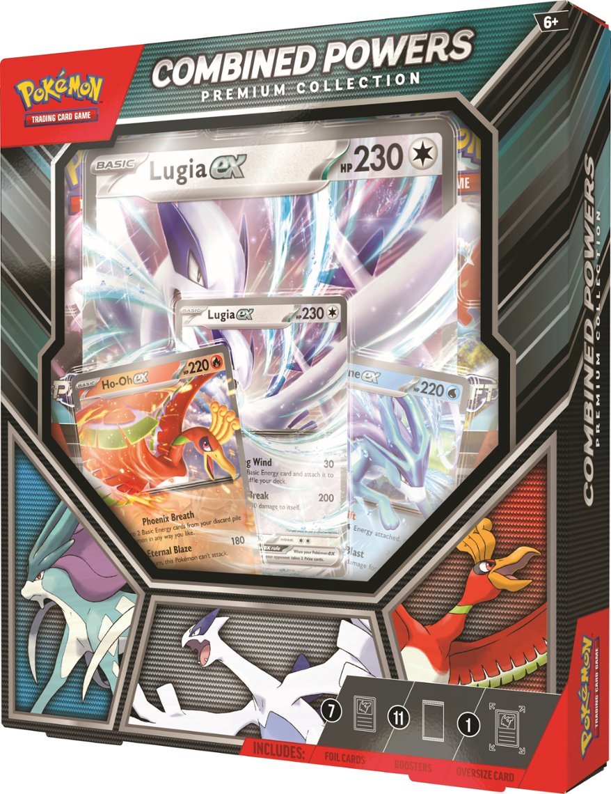 Zoom in on Alt View Zoom 11. Pokémon TCG: Combined Powers Premium Collection.