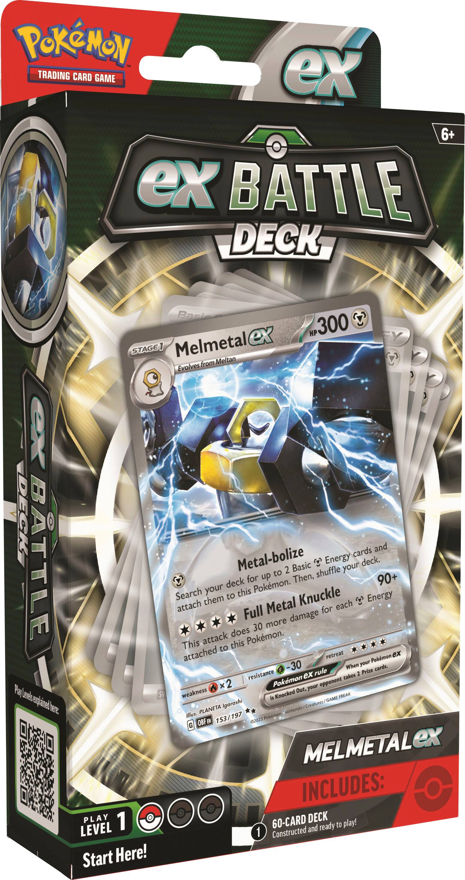 Angle. Pokémon - Pokémon TCG: Melmetal ex or Houndoom ex Battle Deck.