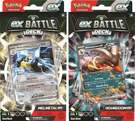 Pokémon - Trading Card Game: Melmetal ex or Houndoom ex Battle Deck
