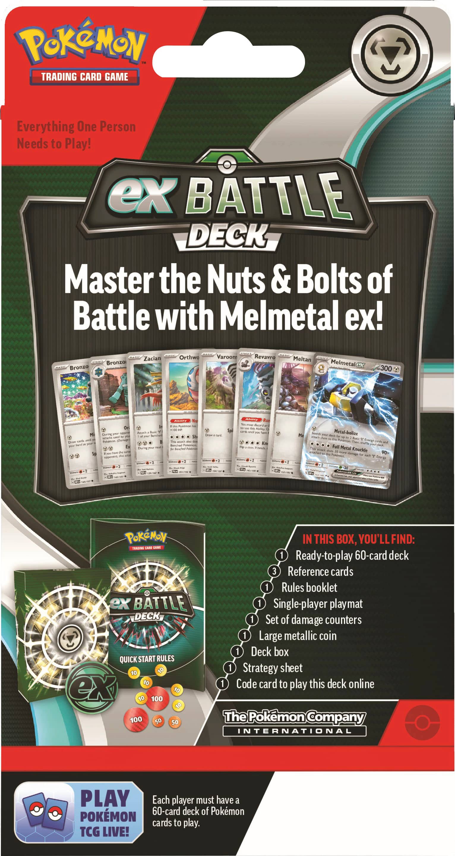 Alt View 11. Pokémon - Pokémon TCG: Melmetal ex or Houndoom ex Battle Deck.