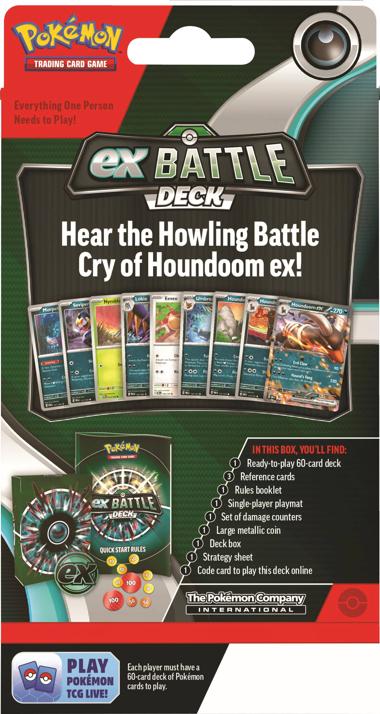 Alt View 12. Pokémon - Pokémon TCG: Melmetal ex or Houndoom ex Battle Deck.