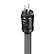 Angle. AudioQuest - Blizzard XTRM 6.6' Power Cable with C13 to 3-Prong Wall Plug Connectors - Black.
