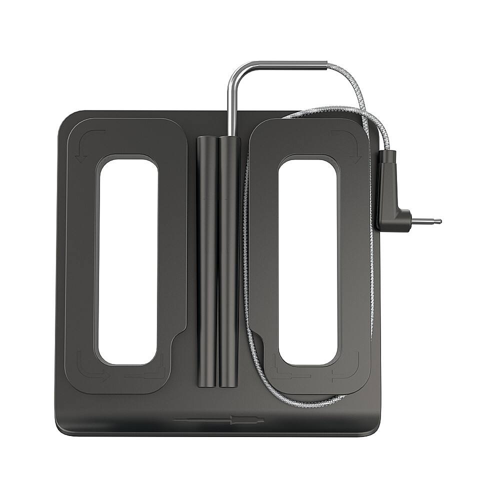 Alt View 11. Ninja - Woodfire Smart Thermometer, Compatible with OG900 Series, Additional Thermometer to Monitor Multiple Proteins - Black.