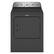 Angle. Maytag - 7.0 Cu. Ft. Electric Dryer with Steam and Extra Power Button - Volcano Black.