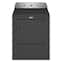 Maytag - 7.0 Cu. Ft. Electric Dryer with Steam and Extra Power Button - Volcano Black