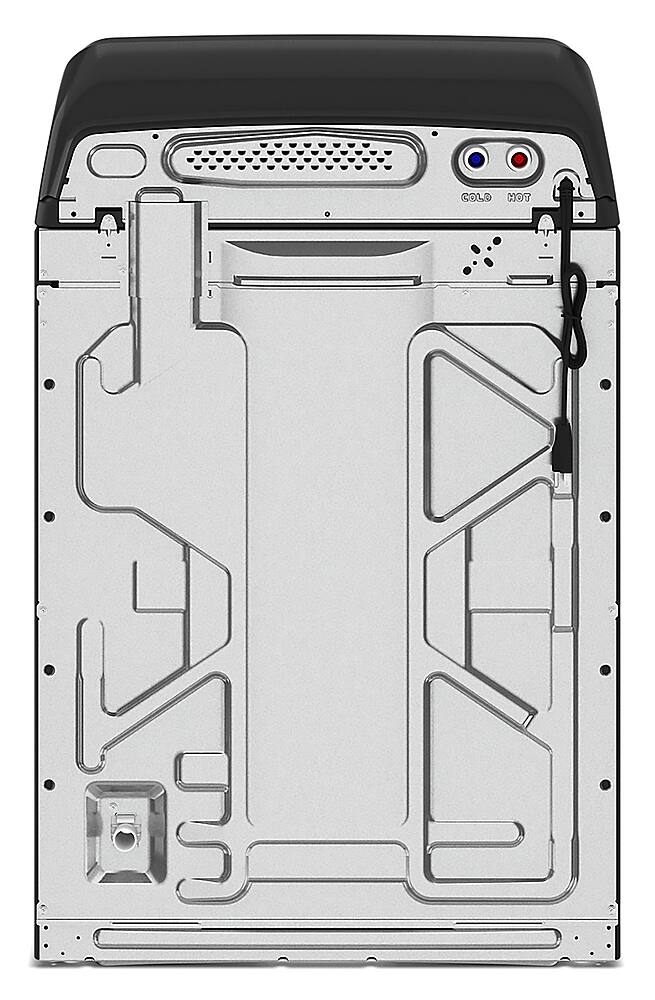 Alt View 11. Maytag - 4.8 Cu. Ft. High Efficiency Top Load Washer with Extra Power Button - Volcano Black.