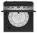 Alt View 13. Maytag - 4.8 Cu. Ft. High Efficiency Top Load Washer with Extra Power Button - Volcano Black.