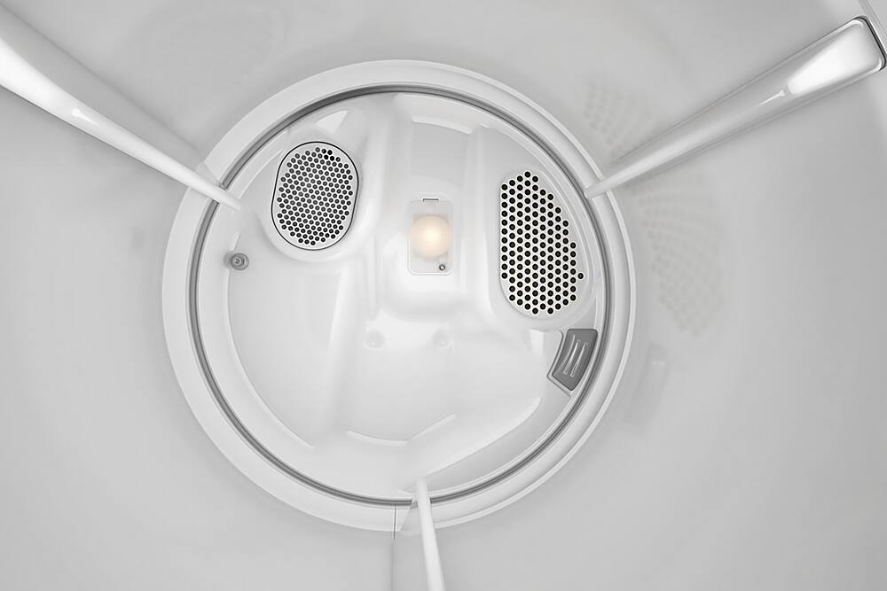 Alt View 14. Maytag - 7.0 Cu. Ft. Gas Dryer with Steam and Extra Power Button - Volcano Black.