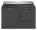Alt View 15. Maytag - 7.0 Cu. Ft. Gas Dryer with Steam and Extra Power Button - Volcano Black.