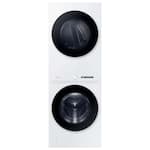 Samsung - 4.6 Cu. Ft. Washer with Steam Wash and 7.6 Cu. Ft. Electric Dryer - White