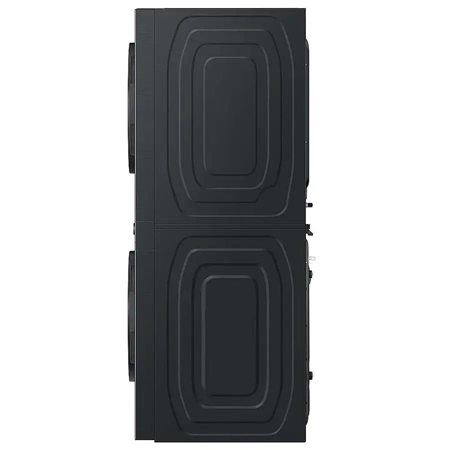 Alt View 19. Samsung - 4.6 Cu. Ft. Washer with Flex Auto Dispense System and 7.6 Cu. Ft. Gas Dryer - Brushed Black.