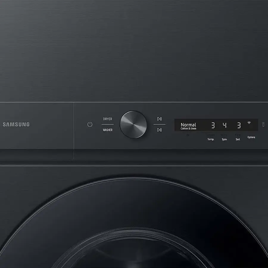 SAMSUNG DRYER WASHER DI I Normal Cotton & Linen 3 Loves Temp NT Spin 3 Seil Options 6
