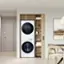 Alt View 12. Samsung - 4.6 Cu. Ft. Washer with Steam Wash and 7.6 Cu. Ft. Gas Dryer - White.